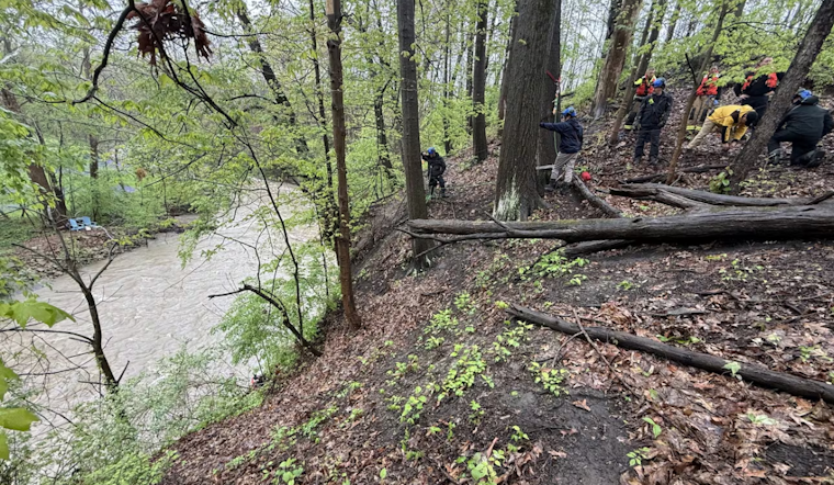 Bedford Firefighters Perform Daring Rescue of Man from Floodwaters Near Tinker's Creek