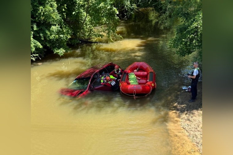 Benson Woman Rescued After SUV Plunges into Creek in Johnston County Following Medical Emergency
