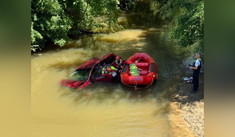 Benson Woman Rescued After SUV Plunges into Creek in Johnston County Following Medical Emergency