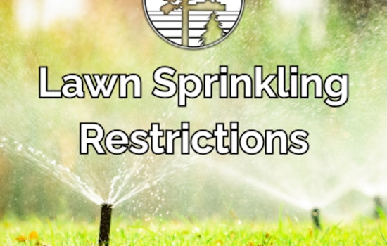 Blaine Implements Odd-Even Lawn Watering Restrictions to Preserve Water Resources