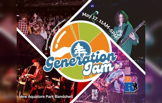 Blaine's Aquatore Park Hosts Free 'Generation Jam!' Music Fest with Food Trucks and Giveaways