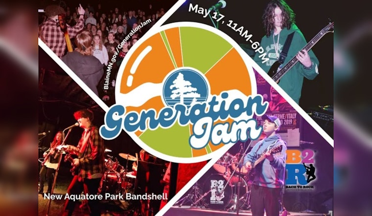 Blaine's Aquatore Park Hosts Free 'Generation Jam!' Music Fest with Food Trucks and Giveaways