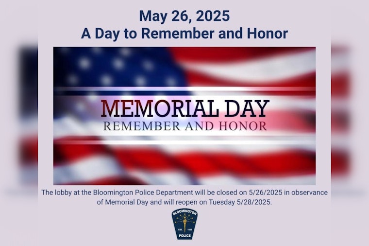 Bloomington Police Stress Safety and Sobriety Amidst Memorial Day Festivities and Indy 500 Excitement