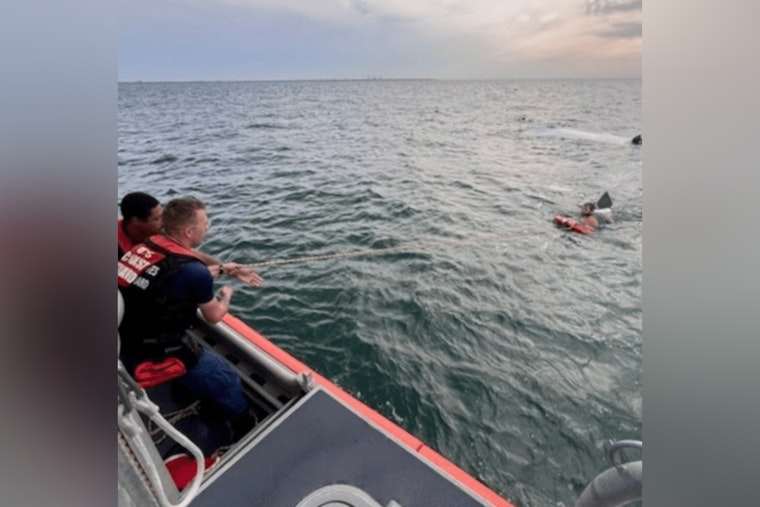 Boater Rescued Near Sunshine Skyway Bridge by US Coast Guard and Local Agencies in St. Petersburg