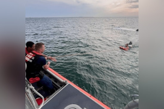 Boater Rescued Near Sunshine Skyway Bridge by US Coast Guard and Local Agencies in St. Petersburg