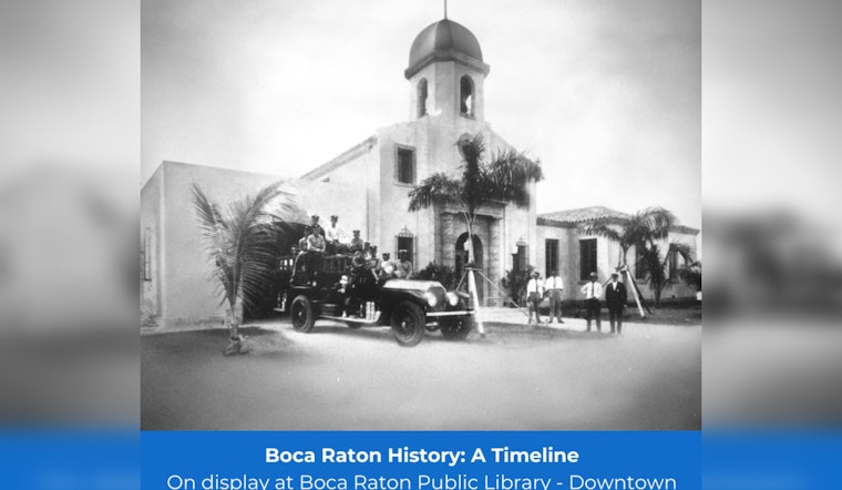 Boca Raton Historical Society Unveils Centennial Exhibit at Downtown Library