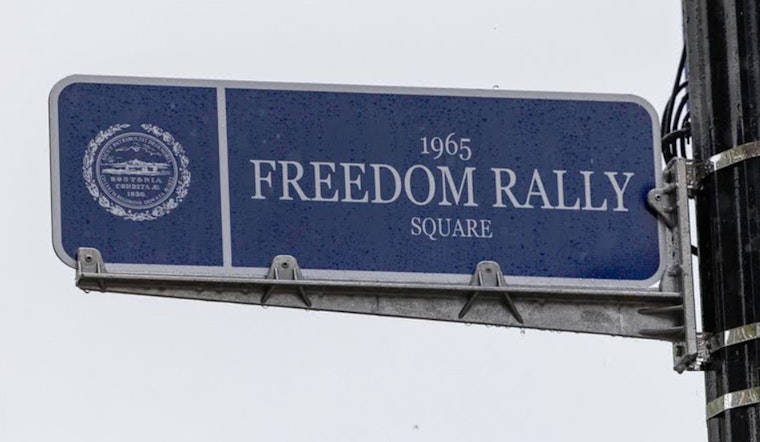 Boston Marks 250th Anniversary with Recreation of 1965 Freedom Rally and Dedication of Freedom March Square