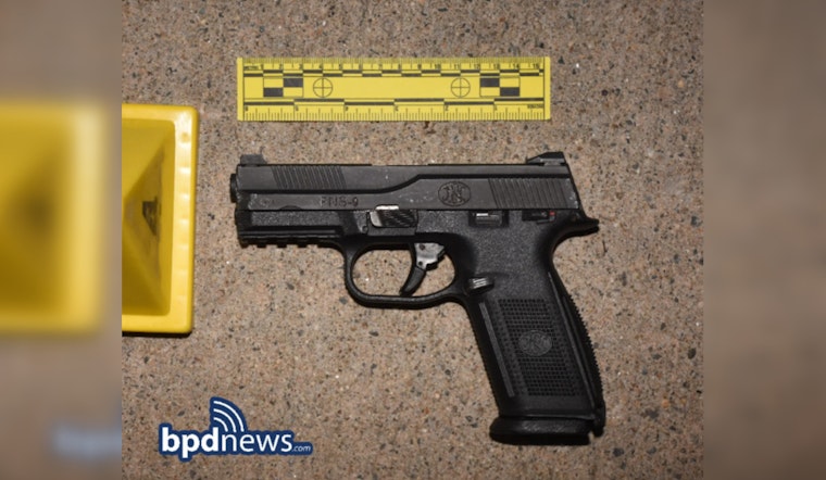 Boston Police Arrest Suspect Maurise Tutt in Roxbury Following ShotSpotter Alert, Firearm and Ammunition Recovered