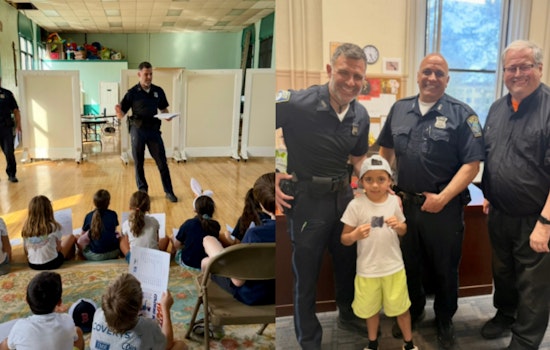 Boston Police Engage with Charlestown Youth on Safety Awareness through Coloring Books and Tips