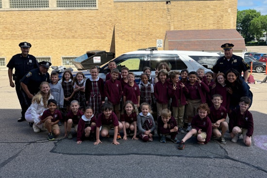Boston Police Engage with St. Theresa of Avila School Students in Summer Safety Session