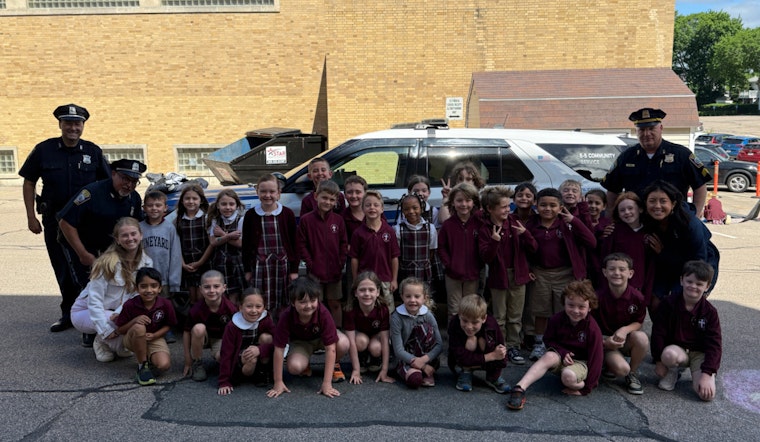 Boston Police Engage with St. Theresa of Avila School Students in Summer Safety Session