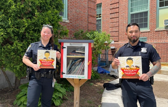 Boston Police Engage with Young Students in Roslindale to Celebrate AAPI Heritage Month