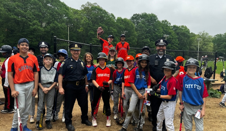 Boston Police Hit Homerun with Regan Youth League in Jamaica Plain Community Engagement Event