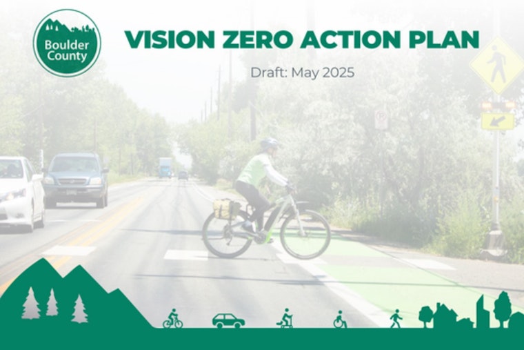 Boulder County Invites Public Feedback on Draft Vision Zero Action Plan to End Traffic Fatalities