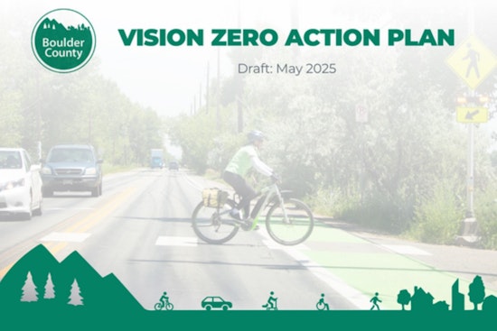 Boulder County Invites Public Feedback on Draft Vision Zero Action Plan to End Traffic Fatalities