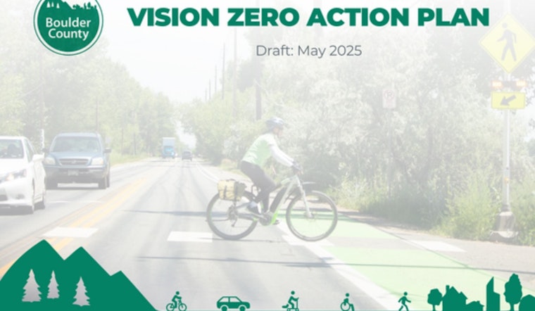 Boulder County Invites Public Feedback on Draft Vision Zero Action Plan to End Traffic Fatalities
