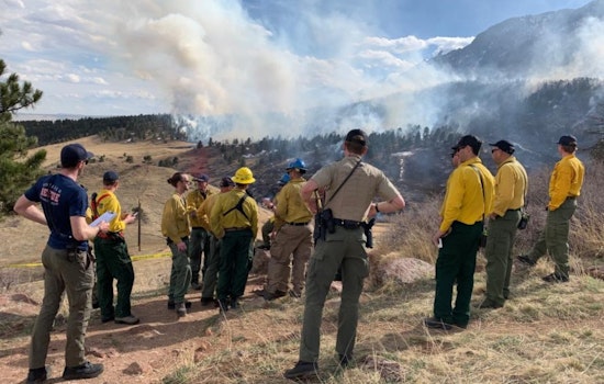 Boulder Fire-Rescue Hones Wildfire Response Skills with Training Drills in Local Terrain