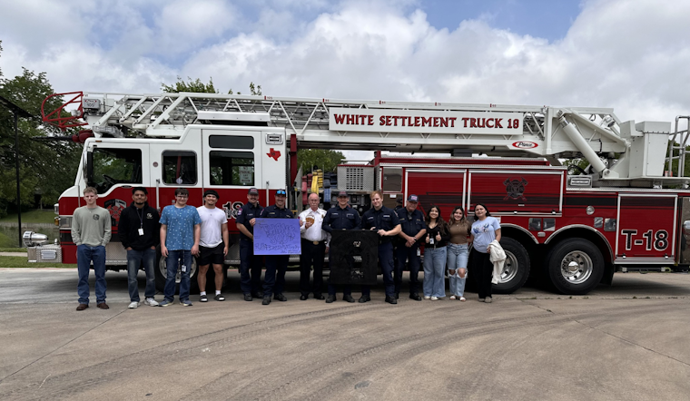 Brewer High School Students Join White Settlement Firefighters for Real-World Public Safety Training