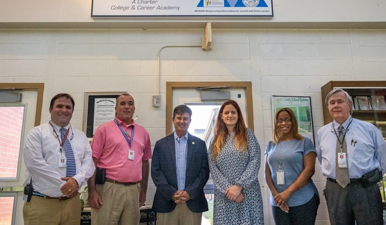 British Consul General Rachel Galloway Explores Workforce Development at Newnan's Central Educational Center with Sen. Matt Brass