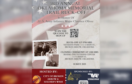 Broken Arrow Braces for Third Oklahoma Memorial Trail Ruck-Off to Honor Veterans