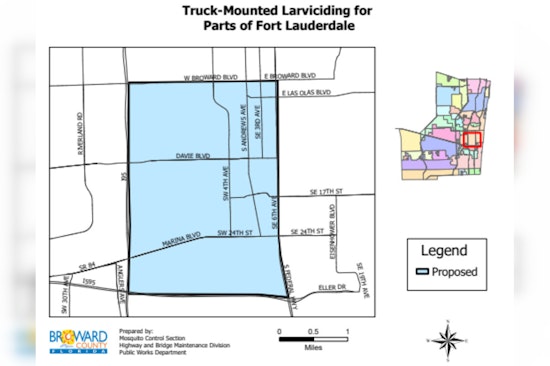 Broward County Gears Up for Nighttime Mosquito Control, Targets Disease Vectors in Fort Lauderdale