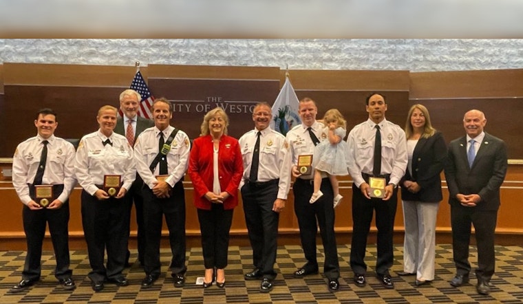 Broward Sheriff's Office Fire Rescue Team Celebrated for Lifesaving Response in Weston