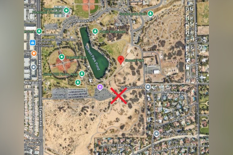 Brush Fire Contained in Sunset Park, Clark County as Officials Investigate Cause
