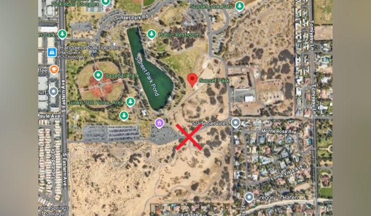Brush Fire Contained in Sunset Park, Clark County as Officials Investigate Cause