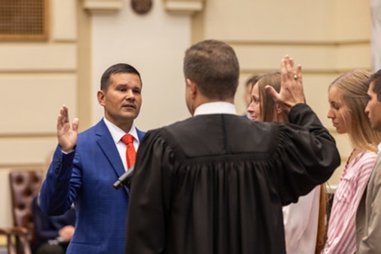 Bryan Logan Sworn In as State Senator Representing Oklahoma's District 8