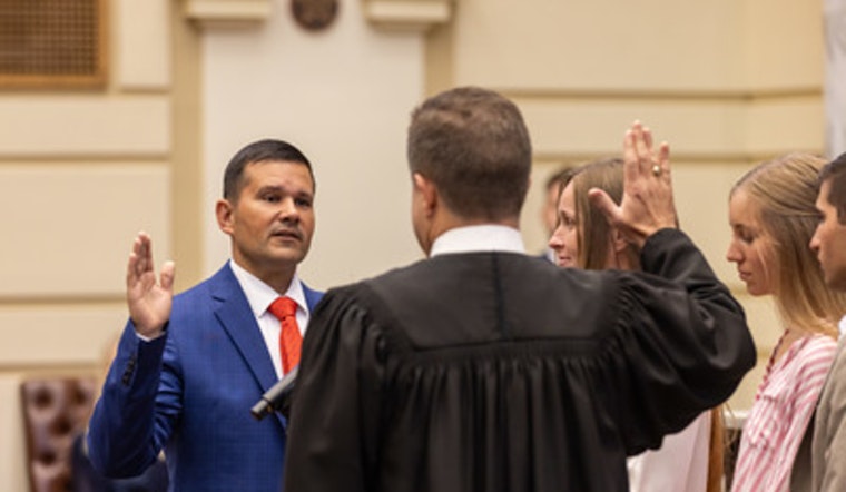 Bryan Logan Sworn In as State Senator Representing Oklahoma's District 8