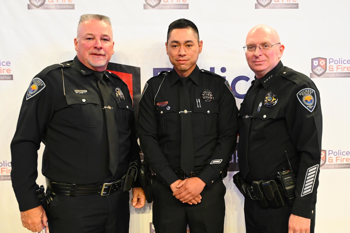 Buckeye Police Department's Detective Humberto Gomez Honored as 2025 Officer of the Year in Phoenix Event
