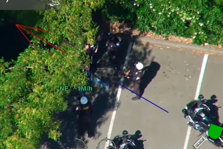 VIDEO: Burglary Suspect Captured After Aerial Chase Ends in Walnut Creek
