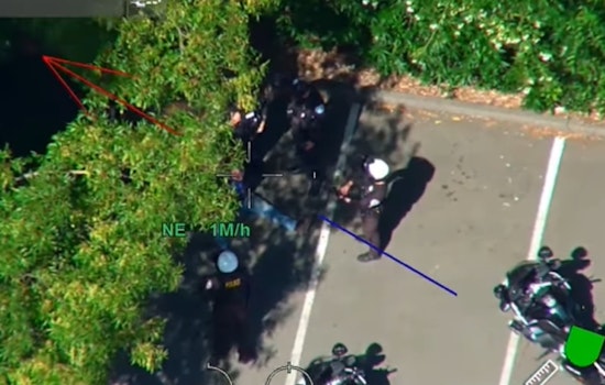 VIDEO: Burglary Suspect Captured After Aerial Chase Ends in Walnut Creek