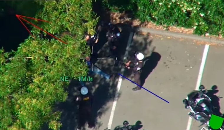VIDEO: Burglary Suspect Captured After Aerial Chase Ends in Walnut Creek