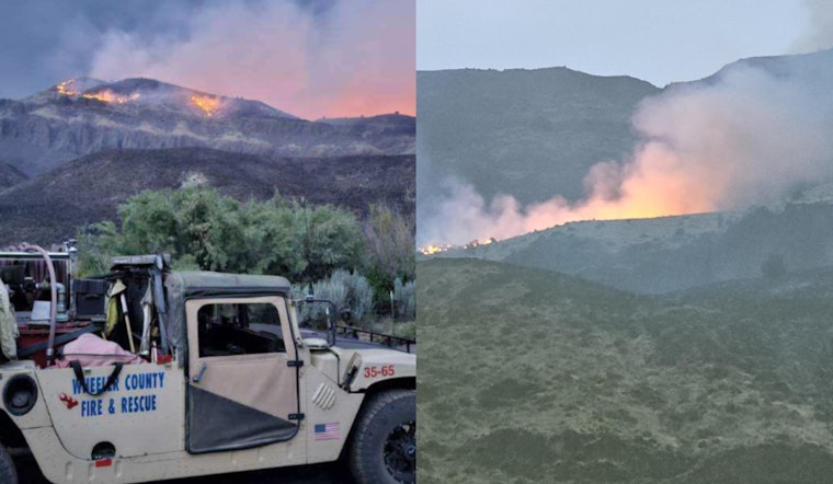 Butte Creek Fire Engulfs 1,700 Acres in Central Oregon as Firefighters Rally Against Blaze