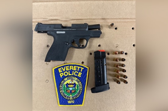Cambridge Man Charged with Vehicle Theft and Gun Possession Following Everett Police Chase