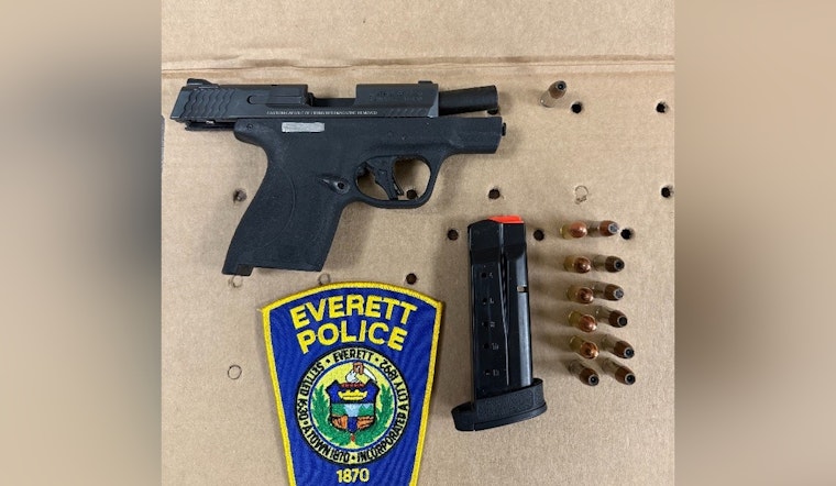 Cambridge Man Charged with Vehicle Theft and Gun Possession Following Everett Police Chase