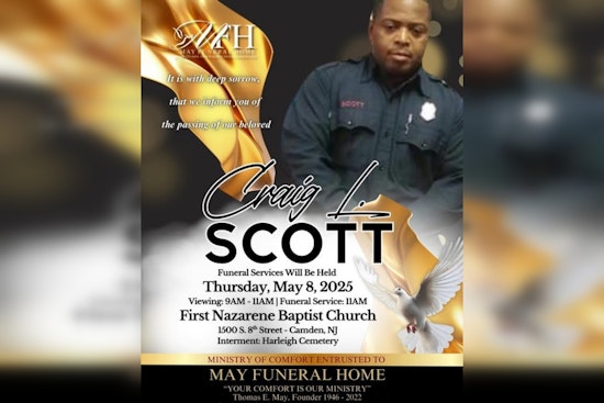 Camden Firefighters' Union Pays Tribute to Recently Retired Firefighter Craig Scott