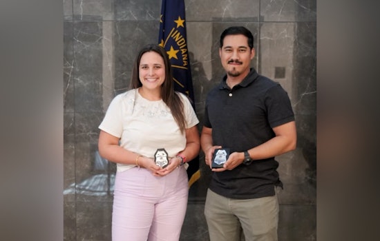 Carmel Detectives Parshall and Rebollar Celebrate Promotion Amidst Acclaims of Dedication and Excellence