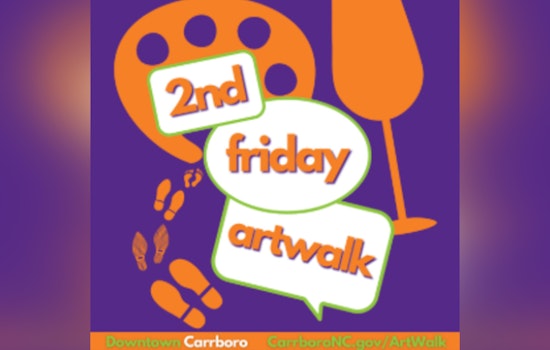 Carrboro and Chapel Hill Gear Up for Cultural Showcase at 2nd Friday Art Walk