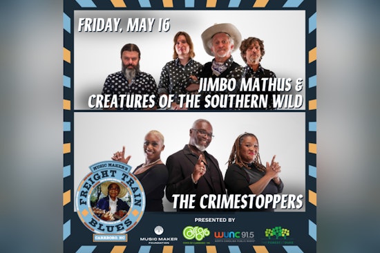 Carrboro Town Commons to Host Freight Train Blues Concert Series Kickoff Featuring Jimbo Mathus