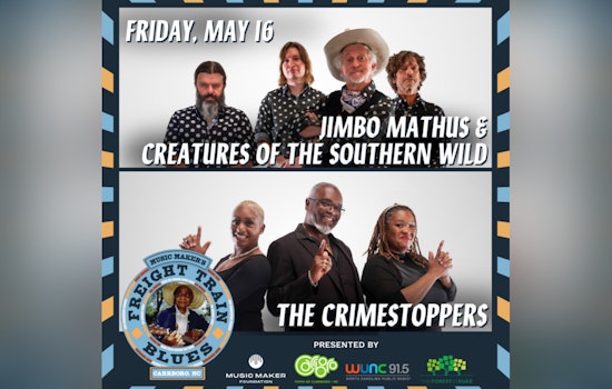 Carrboro Town Commons to Host Freight Train Blues Concert Series Kickoff Featuring Jimbo Mathus