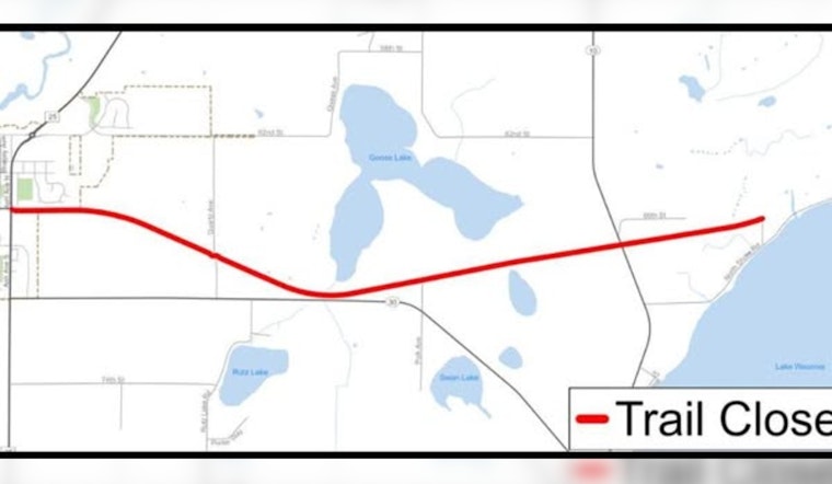 Carver County Advises Patience as Dakota Rail Regional Trail Repairs Progress, Public Urged to Respect Closures