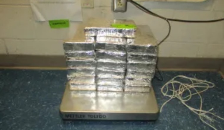 CBP Officers Thwart Cocaine Smuggling Attempt at El Paso Border, 20-Year-Old U.S. Citizen Arrested