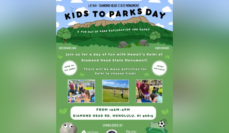Celebrate the Great Outdoors, "Kids to Parks Day" at Diamond Head Welcomes Families May 17