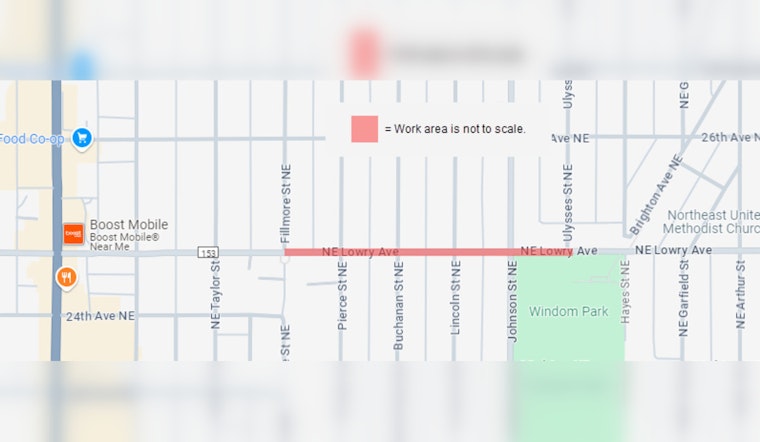 CenterPoint Energy Advances Gas Main Upgrades on Lowry Avenue NE Amid Road Closure