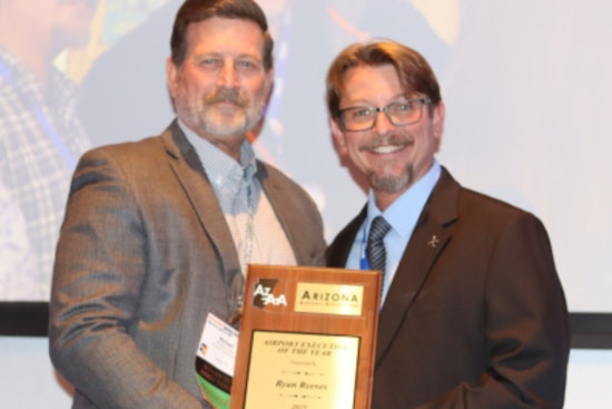 Chandler Airport's Ryan Reeves Soars to Success with Dual Arizona Aviation Awards