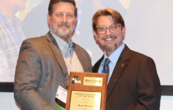 Chandler Airport's Ryan Reeves Soars to Success with Dual Arizona Aviation Awards