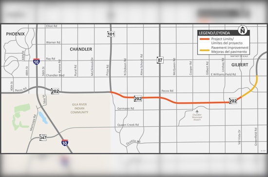 Chandler Commuters Alert: Loop 202 On-Ramp at Arizona Avenue to Close for Two Months
