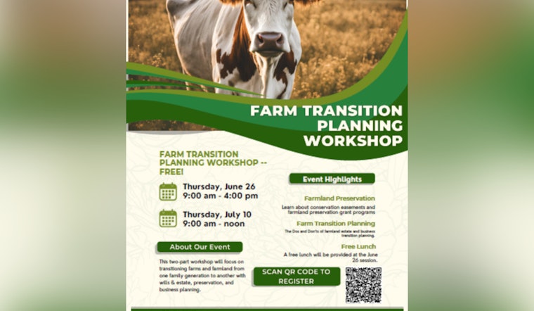 Chatham County Offers Free Farmland Transition Workshops to Aid Estate Planning for Local Landowners